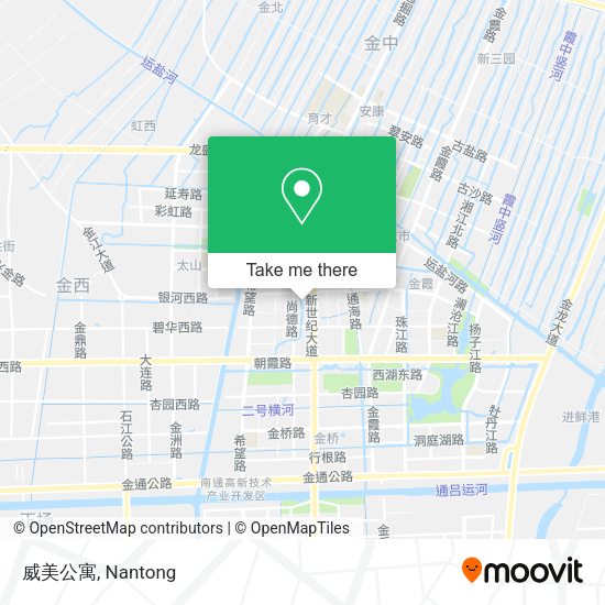 威美公寓 map
