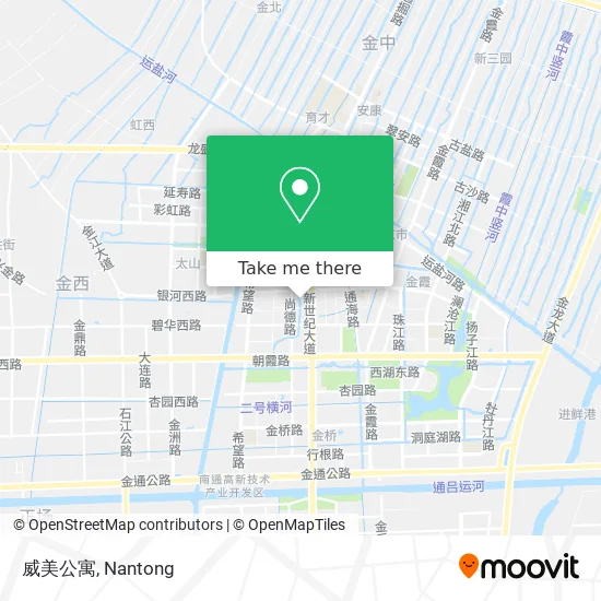 威美公寓 map
