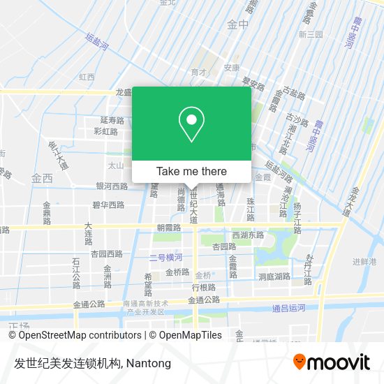发世纪美发连锁机构 map