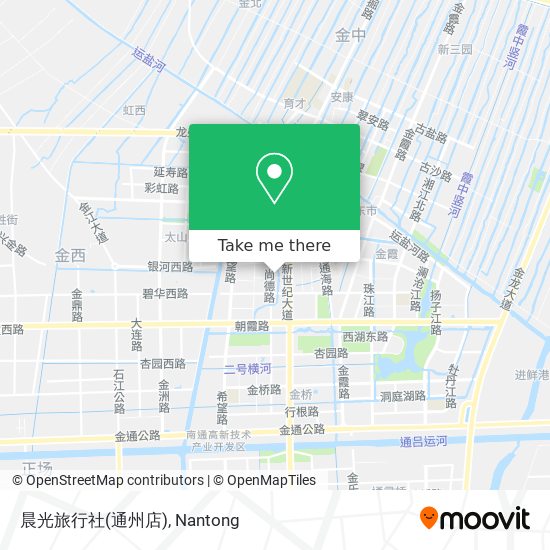 晨光旅行社(通州店) map