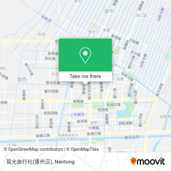晨光旅行社(通州店) map
