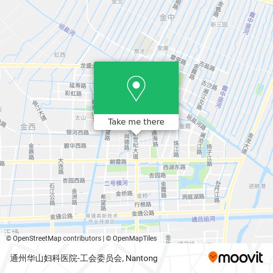 通州华山妇科医院-工会委员会 map