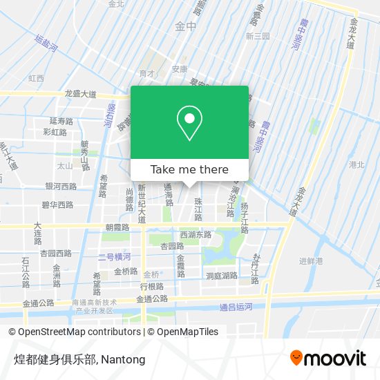 煌都健身俱乐部 map
