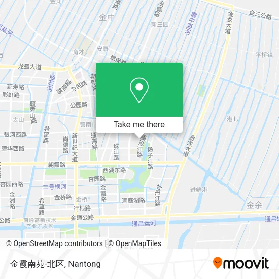 金霞南苑-北区 map