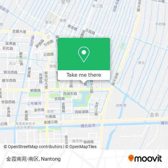 金霞南苑-南区 map