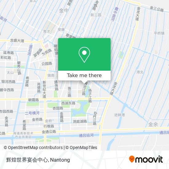 辉煌世界宴会中心 map
