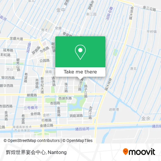 辉煌世界宴会中心 map