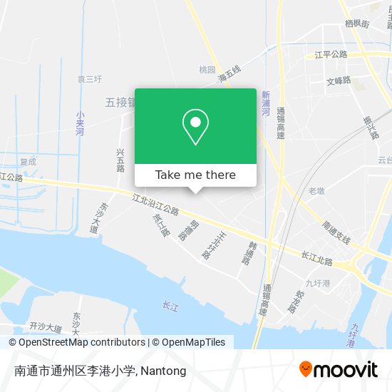南通市通州区李港小学 map
