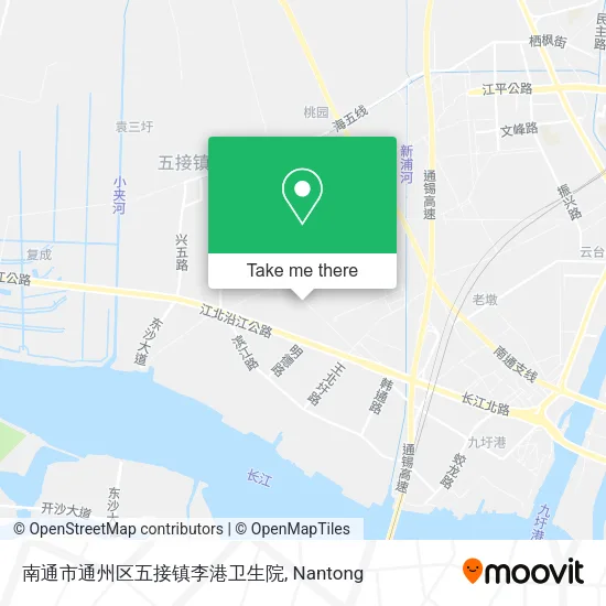 南通市通州区五接镇李港卫生院 map