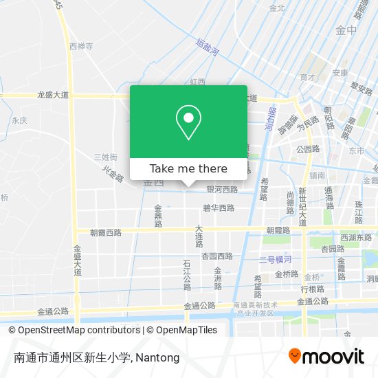 南通市通州区新生小学 map