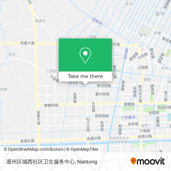 通州区城西社区卫生服务中心 map