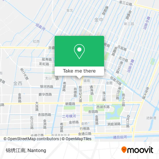 锦绣江南 map