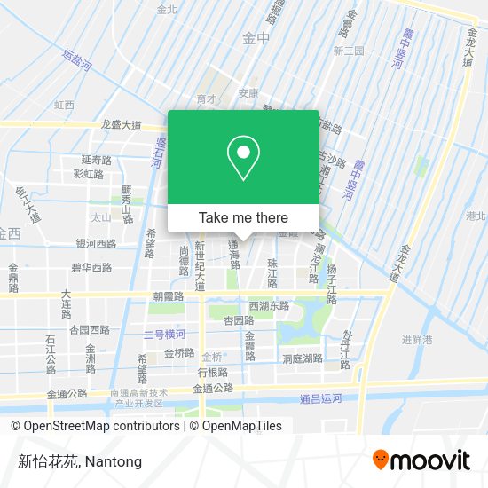 新怡花苑 map
