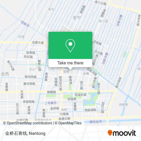 金桥石膏线 map