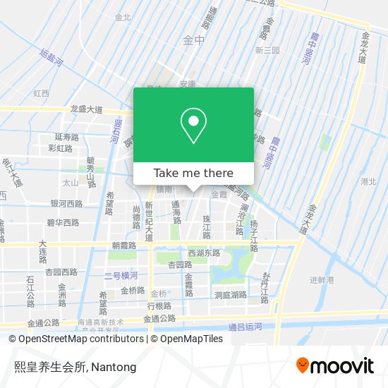 熙皇养生会所 map