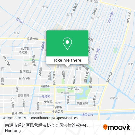 南通市通州区民营经济协会会员法律维权中心 map