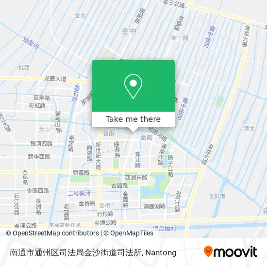南通市通州区司法局金沙街道司法所 map