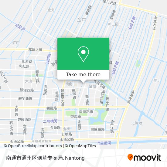 南通市通州区烟草专卖局 map