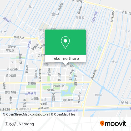 工农桥 map