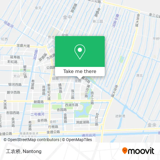 工农桥 map