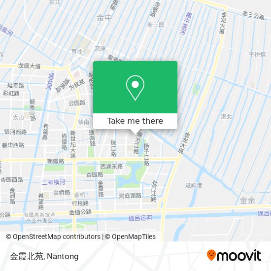 金霞北苑 map