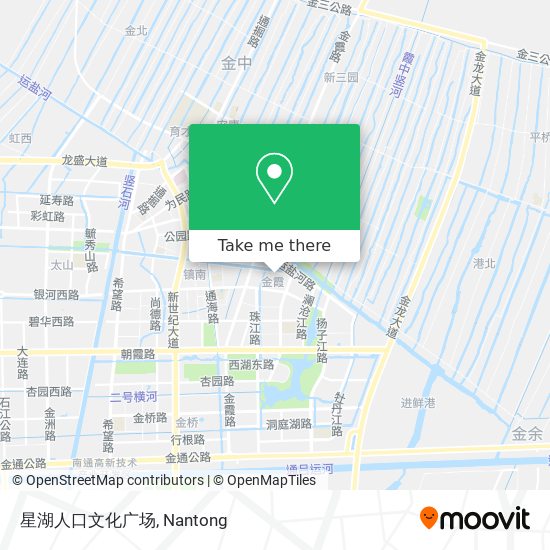 星湖人口文化广场 map