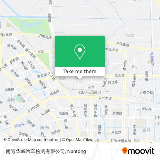 南通华威汽车检测有限公司 map