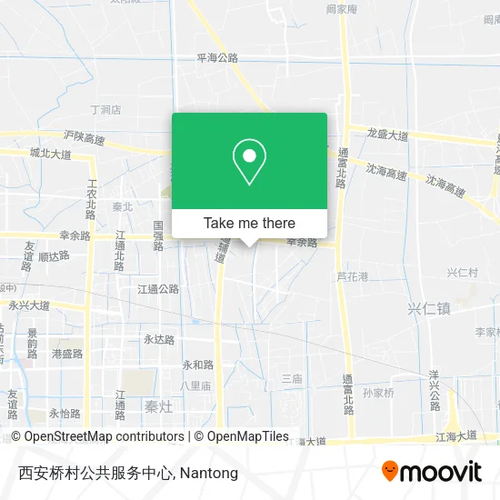 西安桥村公共服务中心 map