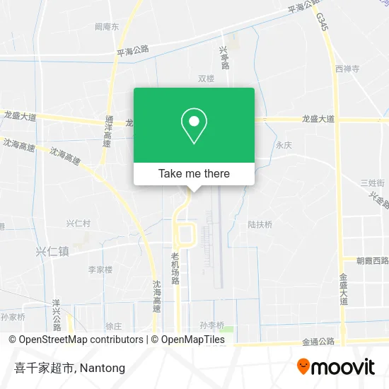 喜千家超市 map