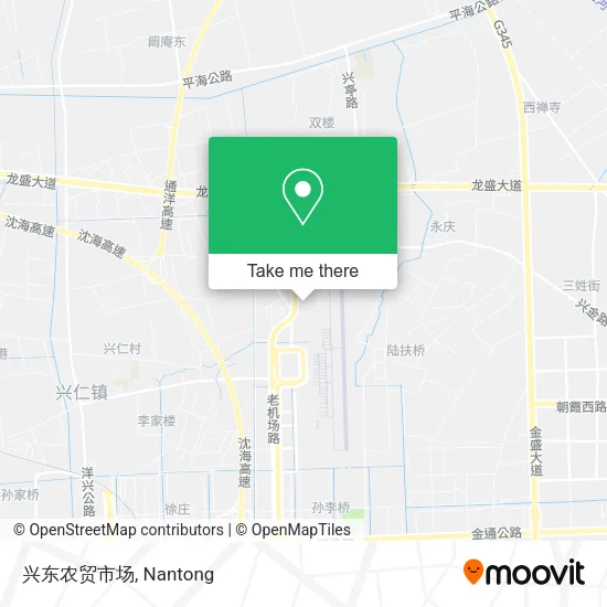 兴东农贸市场 map