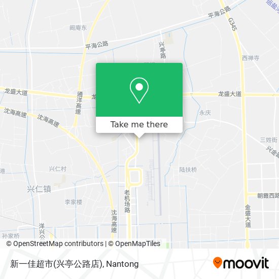 新一佳超市(兴亭公路店) map