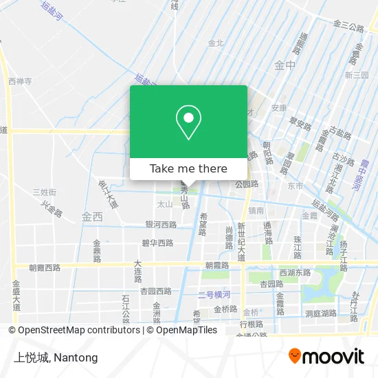 上悦城 map