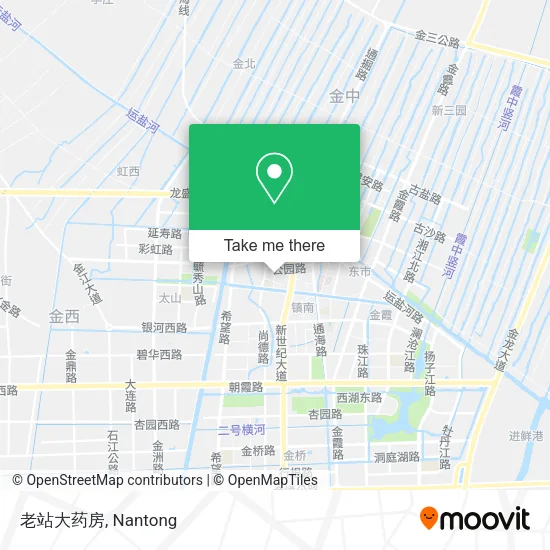 老站大药房 map