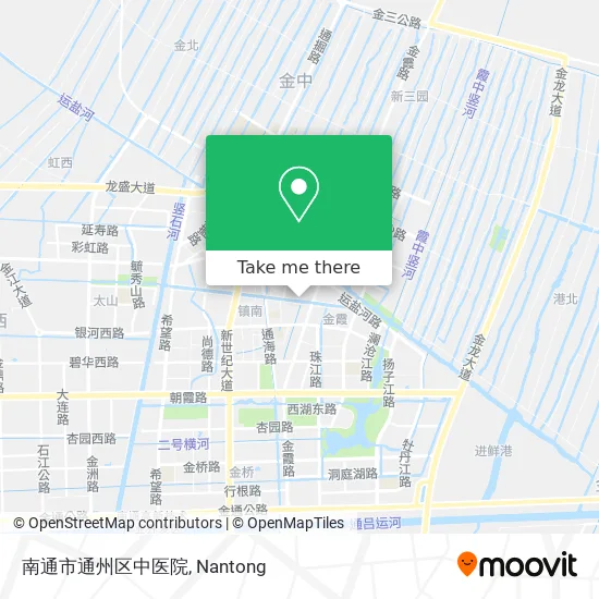南通市通州区中医院 map