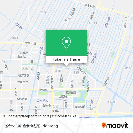爱米小屋(金游城店) map