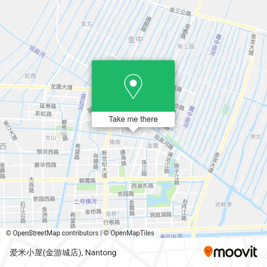 爱米小屋(金游城店) map