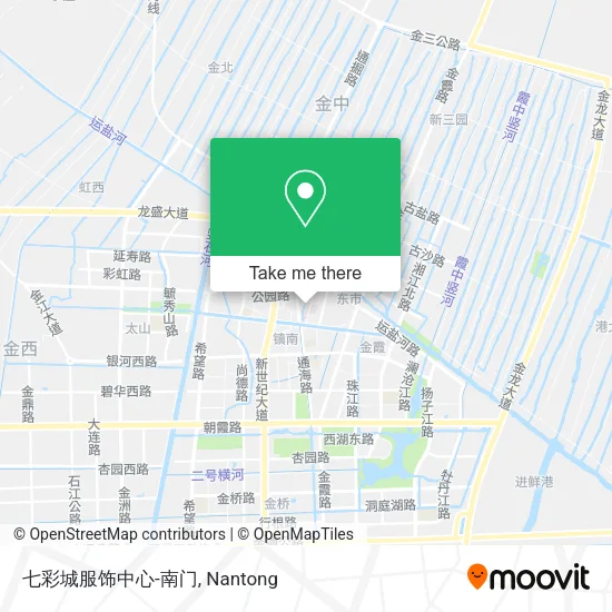 七彩城服饰中心-南门 map