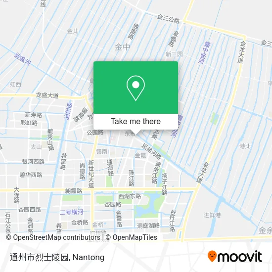 通州市烈士陵园 map