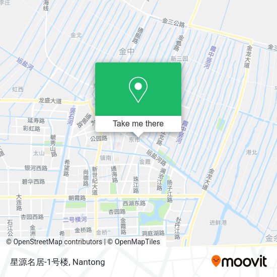 星源名居-1号楼 map