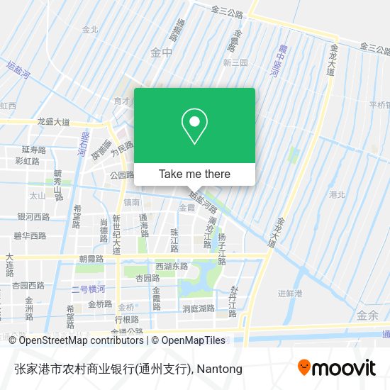 张家港市农村商业银行(通州支行) map