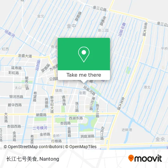 长江七号美食 map