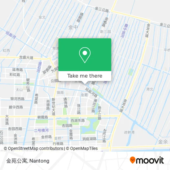 金苑公寓 map