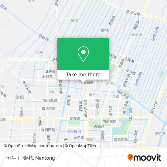 恒生·汇金苑 map