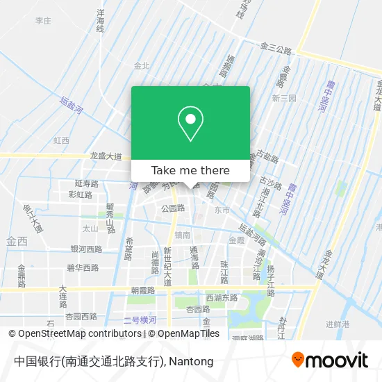 中国银行(南通交通北路支行) map