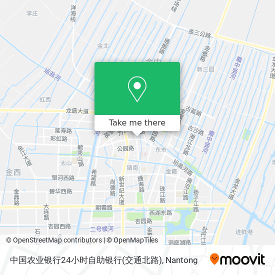中国农业银行24小时自助银行(交通北路) map