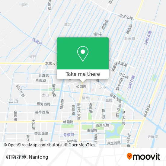 虹南花苑 map