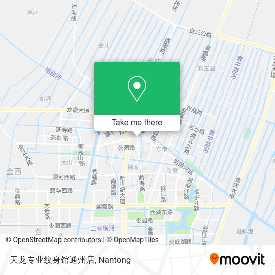 天龙专业纹身馆通州店 map