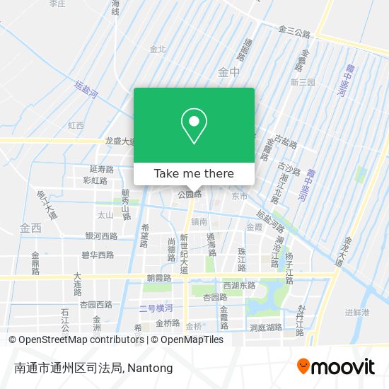 南通市通州区司法局 map