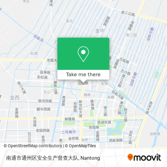 南通市通州区安全生产督查大队 map