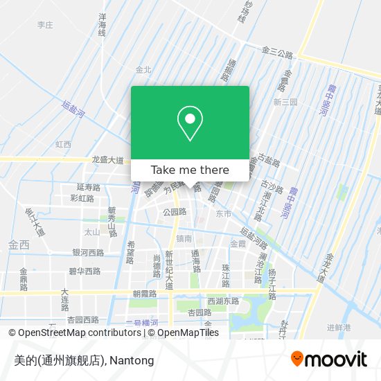 美的(通州旗舰店) map